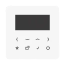 Jung CD range display radio cd500 alpine wit DAB+ FM ontvanger wit DABCD-DISPWW