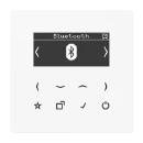 Jung LS range smartradio bluetooth ls990 alpine wit DAB+ FM ontvanger wit DABLSBTWW