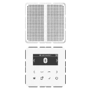 Jung CD range smartradio mono & bluetooth cd500 alpine wit DAB+ FM ontvanger wit DABCD1BTWW