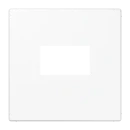 Jung LS range afdekking usb-laadcontactdoos ls990 centraalplaat wit RAL 9016 LS1969USBWW