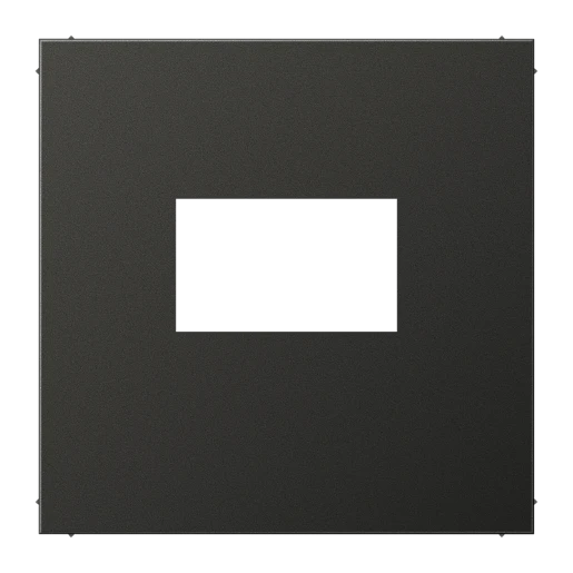 Jung LS range Afdekking USB-laadcontactdoos centraalplaat antraciet RAL 7016 AL1969USBAN