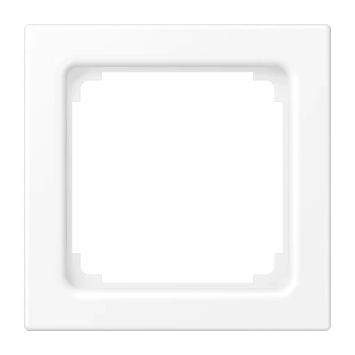 Jung LS range tussenraam ls990 mat 70.4x70.4mm wit RAL 9016 LS961ZWWM