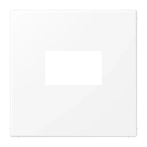 Jung LS range Afdekking USB-laadcontactdoos centraalplaat wit RAL 9016 LS1969USBWWM