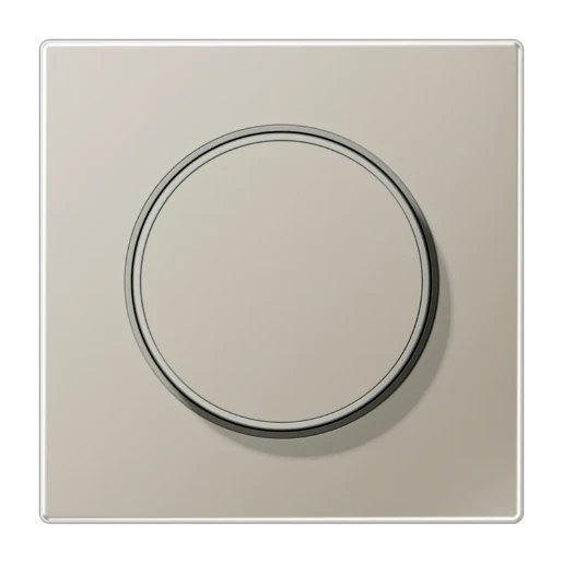 Jung LS range afdekking bedieningselement draaiknop RVS ES1740