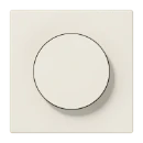 Jung LS range afdekking bedieningselement draaiknop wit RAL 1013 LS1740