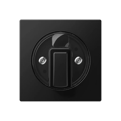 Jung A range afdekking a500 draaiknop zwart RAL 9005 A1541BFSWM