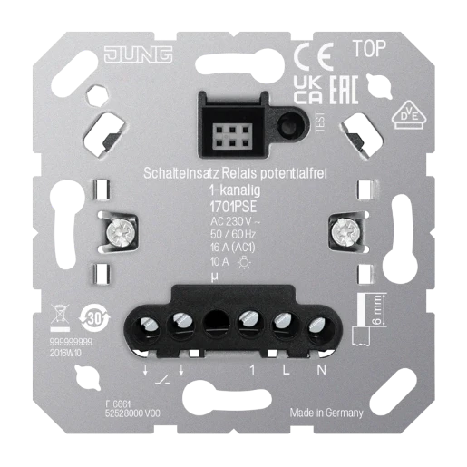 Jung Relaiseenheid 1701PSE