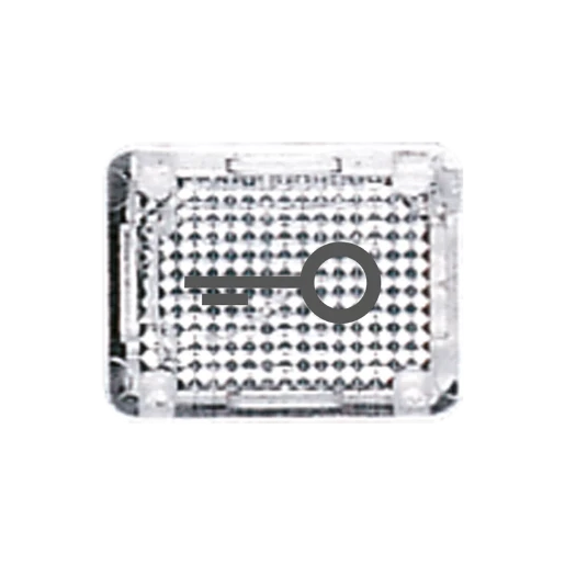 Jung WG 800 inzetstuk contactdoos wg600/800/ap helder sleutel Symbool 