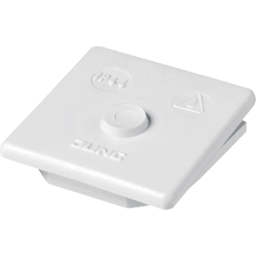 Jung WG 600 invoerstuk wg600 blind grijs RAL 7035 190-354