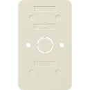 Jung AP 600 Bodemplaat schakelmateriaal 2-voudig Horizontaal en verticaal Glanzend wit RAL 1013 328-622