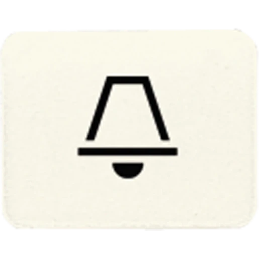 Jung inzetstuk contactdoos ls/wg600/ap bel Symbool 