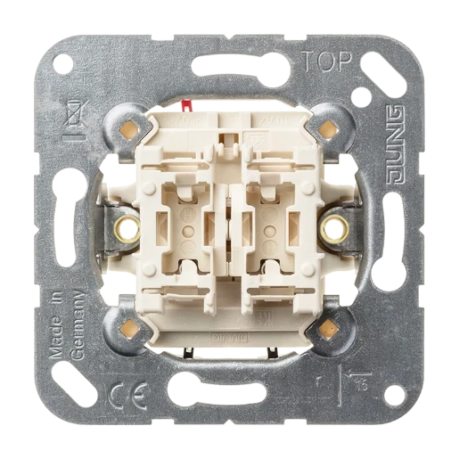 Jung impulsdrukker maakcontact inbouw serie drukcontact Wip 535EU
