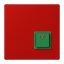 Jung LS range Miva afzetknop LC32090 70x70mm rood IP20 NRSLC0834AT227