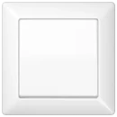 Jung AS range volle afdekplaat + schakelwip 1- 2- en 3-polig as500 enkele wip wit RAL 9016 AS590WW