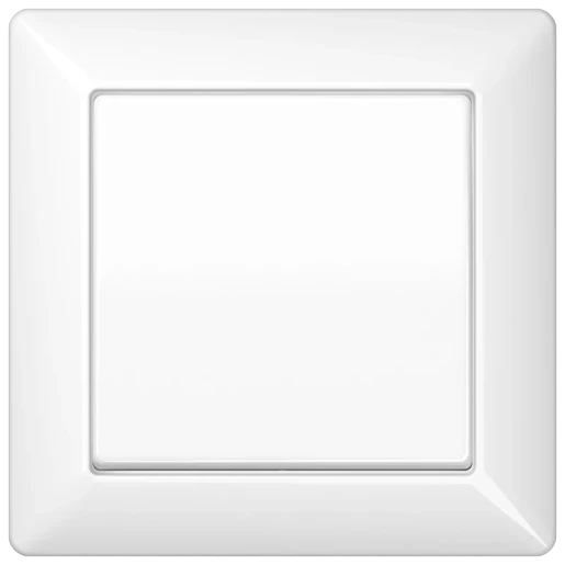 Jung AS range volle afdekplaat + schakelwip 1- 2- en 3-polig as500 enkele wip wit RAL 9016 AS590WW