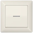 Jung AS range volle afdekplaat + schakelwip controleschakelaar as500 enkele wip wit RAL 1013 AS590KO5