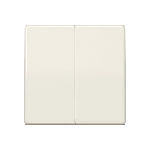 Jung AS range centraalplaat + schakelwip tweedelige wip wit RAL 1013 AS591-5BF