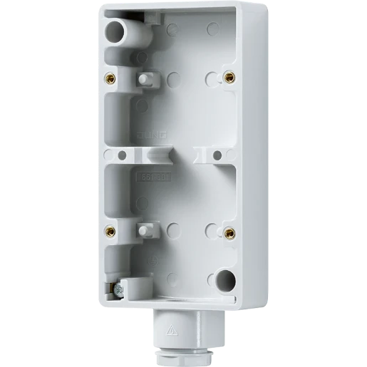 Jung WG 600 Onderkast 2-voudig grijs Verticaal 661