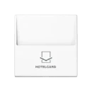 Jung AS/A range centraalplaat a(s)500 hotelkaart wit RAL 9016 A590CARDWW