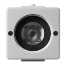 Jung WG 600 Lichtsignaal armatuur Basiselement 230V opbouw grijs IP44 637-10W