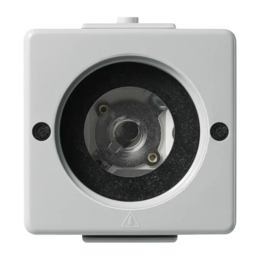 Jung WG 600 Lichtsignaal armatuur Basiselement 230V opbouw grijs IP44 637-10W