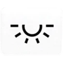 Jung inzetstuk contactdoos alpine wit 500/ap600 licht Symbool 