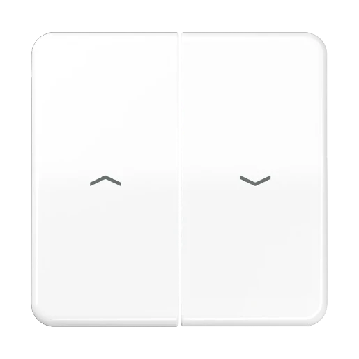 Jung CD range schakelwip universeel tweedelige wip wit RAL 9016 CD595PBFWW