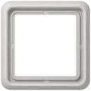 Jung CD range afdekraam cd500 1-voudig Horizontaal en verticaal Grijs RAL 7035 IP21 CD581LG