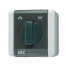 Jung WG 800 Jaloezieschakelaar Draaiknop 2P IP44 834.20W