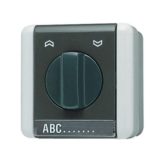 Jung WG 800 Jaloezieschakelaar Draaiknop 2P IP44 834.20W