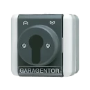 Jung WG 800 Jaloezieschakelaar Sleutel 1P IP44 804.18W