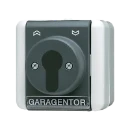 Jung WG 800 Jaloezieschakelaar Sleutel 1P IP44 833.18W