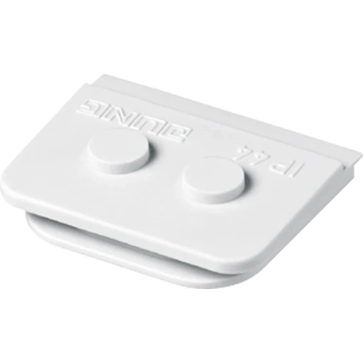 Jung WG 800 Leiding- kabelinvoerhulpstuk grijs RAL 7035 894