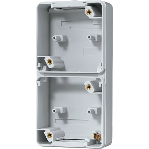 Jung WG 800 Onderkast 2-voudig grijs Verticaal J820