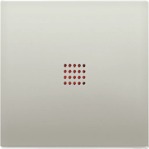 Jung LS range Bedieningselement + inzetstukje enkele wip RVS ES2990KO2