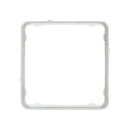 Jung CD range applicatie-raam lichtgrijs Kunststof grijs RAL 7035 CDP81LG