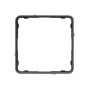 Jung CD range applicatie-raam metallic Kunststof zwart RAL 7021 CDP81SWM