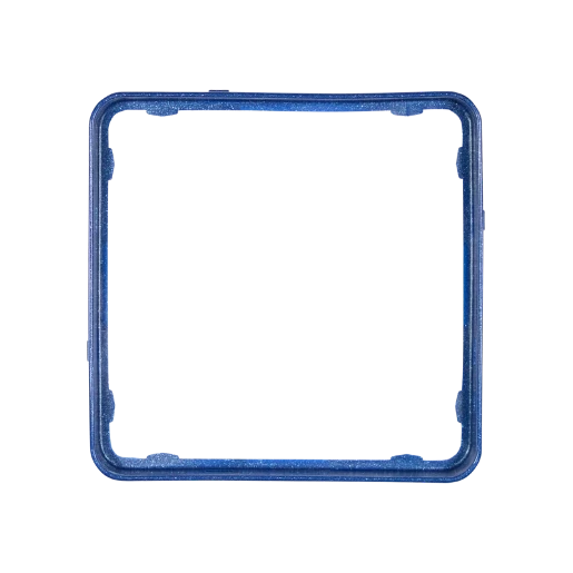 Jung CD range Applicatie-raam Kunststof blauw RAL 5010 CDP81BLM