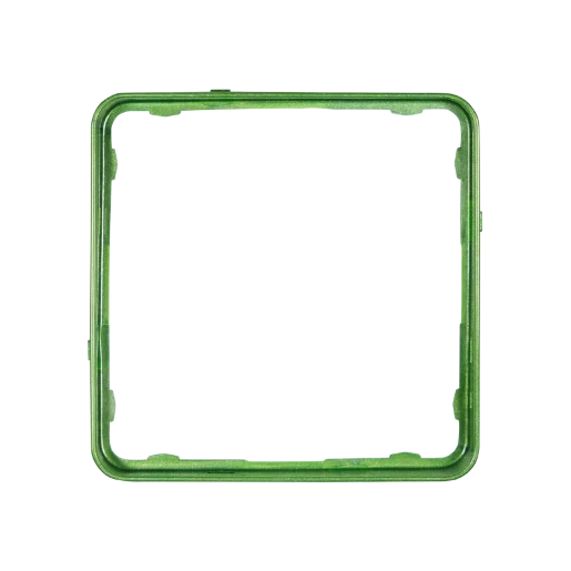 Jung CD range Applicatie-raam Kunststof groen RAL 6002 CDP81GNM