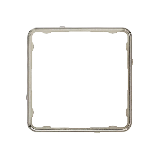 Jung CD range Applicatie-raam edelstaal Kunststof RVS CDP81ES