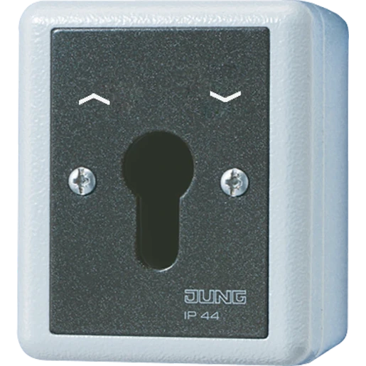 Jung WG 800 Jaloezieschakelaar Sleutel 2P IP44 804.28G