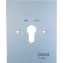 Jung WG 800 Afdekking aluminium RAL 9006 4.28WUG