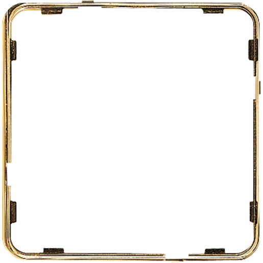 Jung CD range Applicatie-raam Kunststof goud CDP81GGO