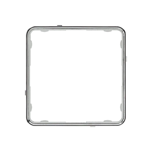 Jung CD range Applicatie-raam Kunststof chroom CDP81GCR