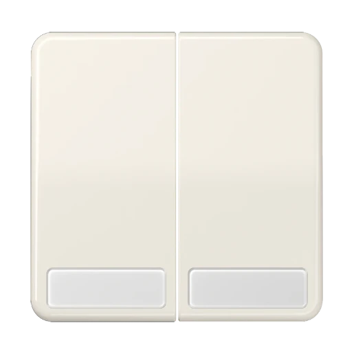 Jung CD range schakelwip cd500 tweedelige wip wit RAL 1013 CD595NA