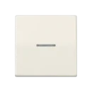 Jung AS range Centraalplaat + schakelwip schroefbaar enkele wip wit RAL 1013 AS591KO5BF