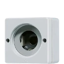 Jung WG 600 Lichtsignaal armatuur Basiselement 230V opbouw grijs IP44 637-10W