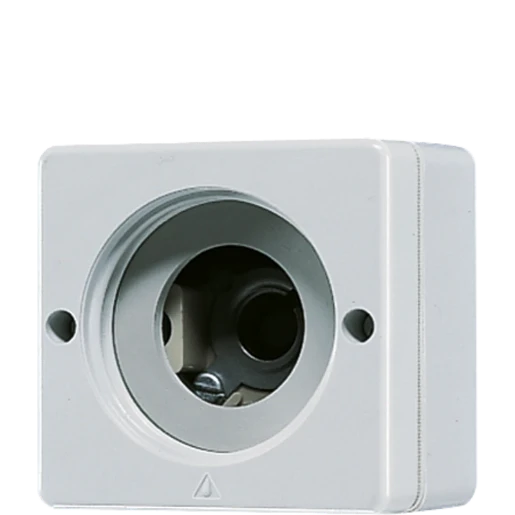 Jung WG 600 Lichtsignaal armatuur Basiselement 230V opbouw grijs IP44 637-10W