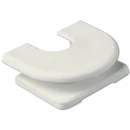 Jung NaV invoerstuk kabel en minikanaal wit RAL 1013 11