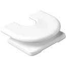 Jung NaV invoerstuk alpine wit voor kabel en minikanaal wit RAL 9016 11WW